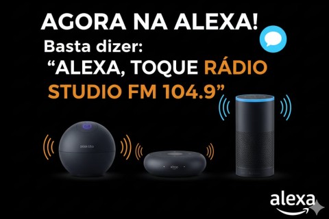 Stúdio Fm agora também na Alexa